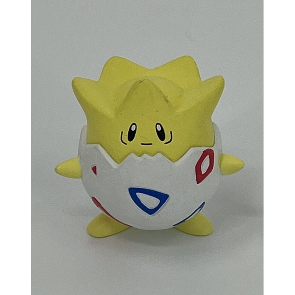 Vintage Tomy Nintendo Pokemon Togepi Mini PVC Figure Toy 1.5"